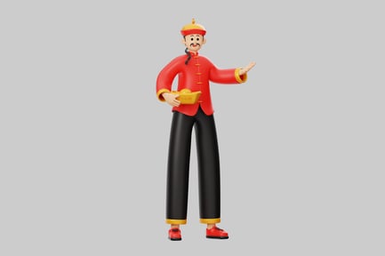Preview: Chinese lunar new year man