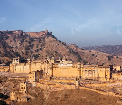 Preview: Amer (Amber) fort, Rajasthan, India