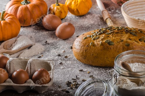 Preview: Homemade pumpkin bread