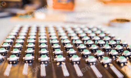 Preview: Panel of LED light indicators is in the production