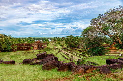 Preview: Vat Phou or Wat Phu is the UNESCO world heritage site in Champasak Province, Southern Laos.