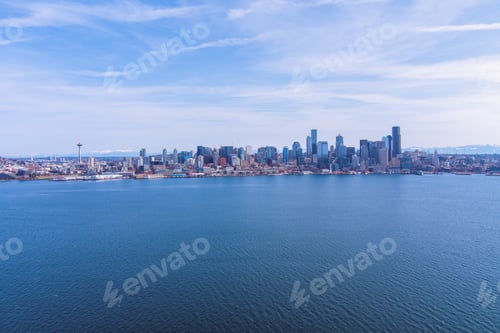 Preview: The Seattle, Washington waterfront skyline