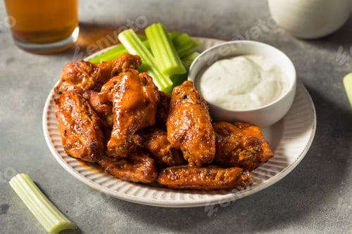 Preview: Homemade Spicy Buffalo Chicken Wings