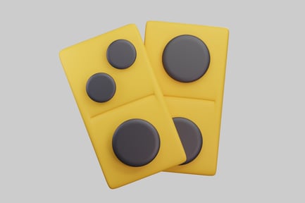 Preview: Two yellow objects with black circles.