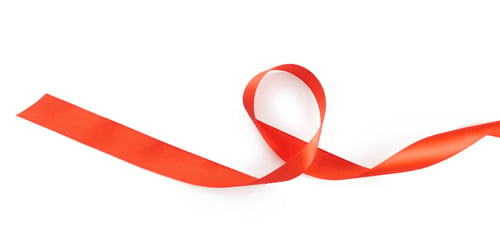 Preview: ribbon on a white background