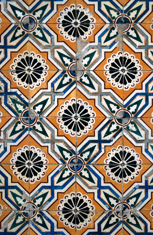 Preview: Portuguese glazed tiles.