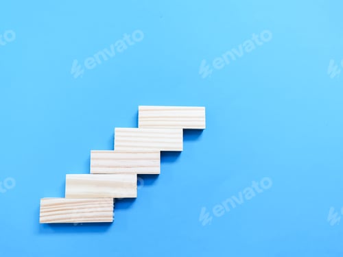 Preview: Ladder of success concept.