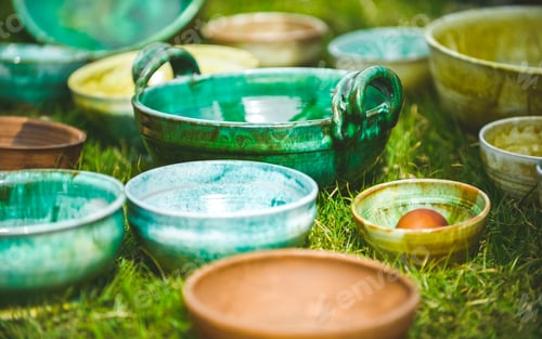 Preview: Exhibition of ceramics. Latgalian ceramics. Folk crafts of Latvia.