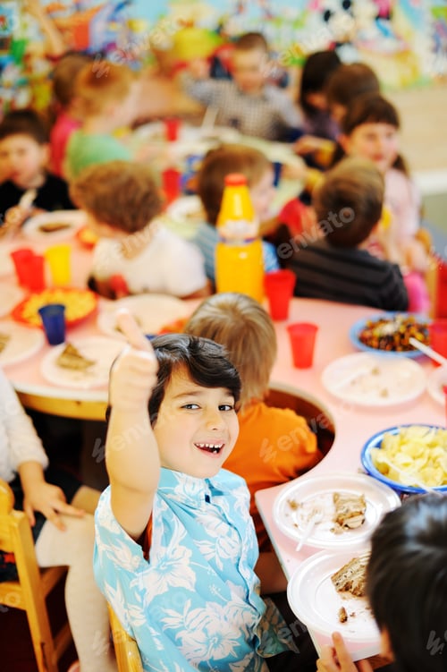 Preview: Children Having Fun At Birthday Party