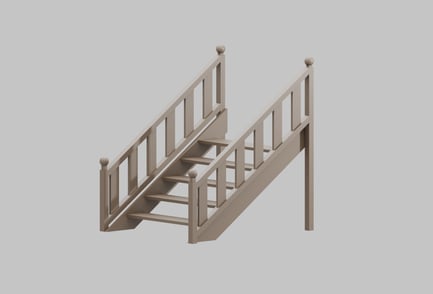 Preview: Wooden Stairs