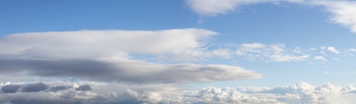 Preview: View of Cloudscape during a cloudy blue sky sunny day