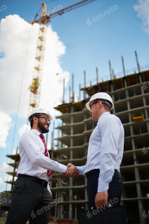Preview: Closing a deal by shaking hands