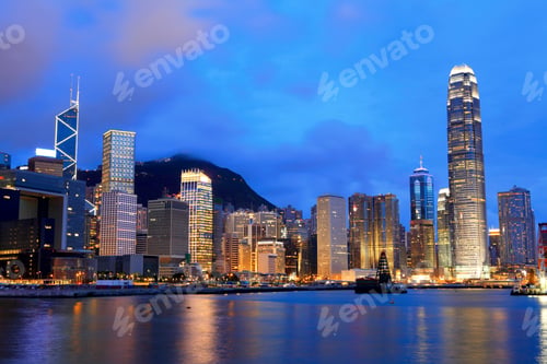 Preview: Hong Kong sunset