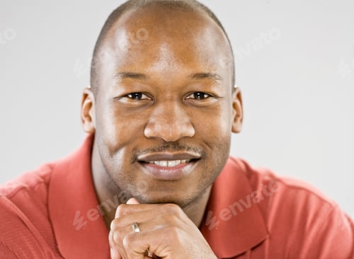 Preview: Close up of smiling man?s face