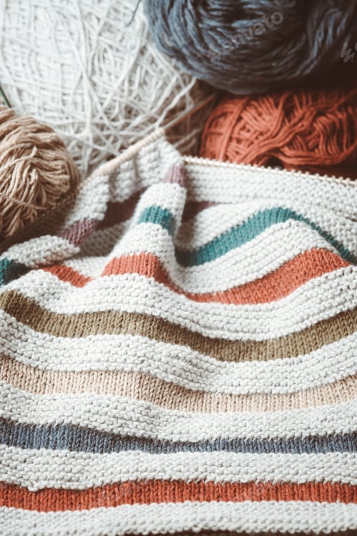Preview: Abstract Yarn and Needlework with Subtle Tones