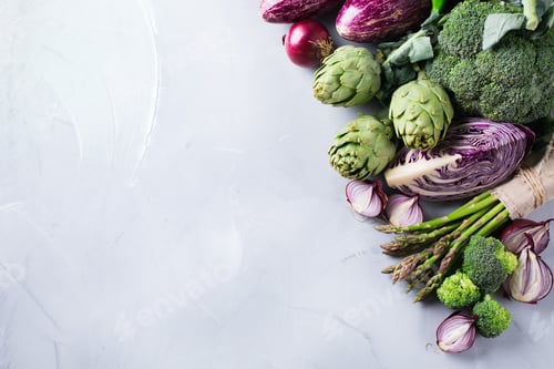 Preview: Assortment of fresh organic farmer vegetables