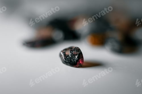 Preview: Beautiful black gemstone tourmaline