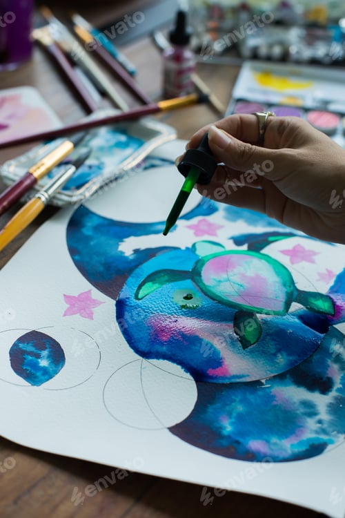 Preview: Watercolor painting