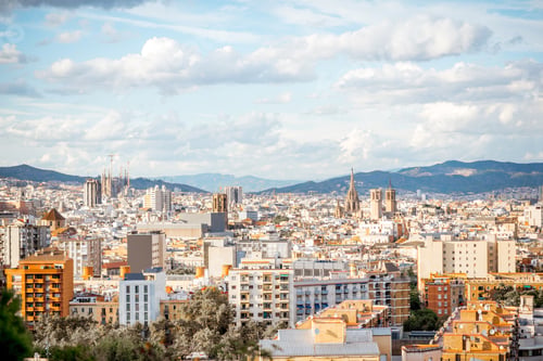 Preview: Barcelona city view