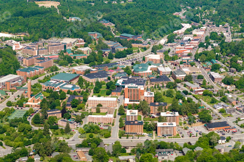 Preview: Historical American town Boone North Carolina Appalachian mountains.