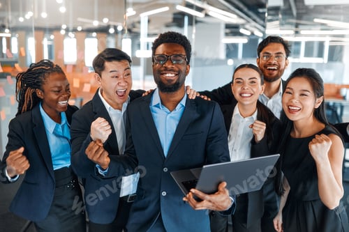 Preview: Business team working in office