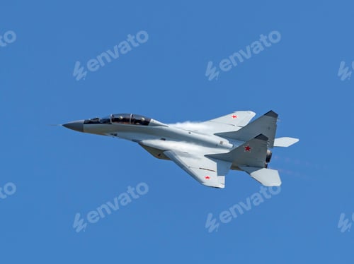 Preview: aerobatic MiG-29 perfoming demonstration flight