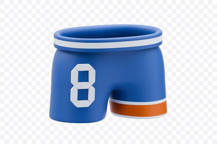 Preview: 3D Basketball Shorts