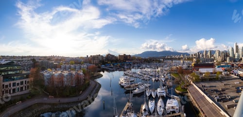 Preview: View of Vancouver City in False Creek, BC, Canada