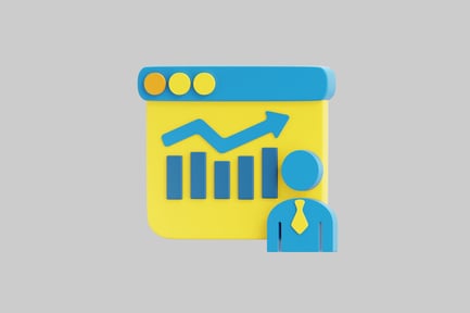 Preview: Business growth chart icon