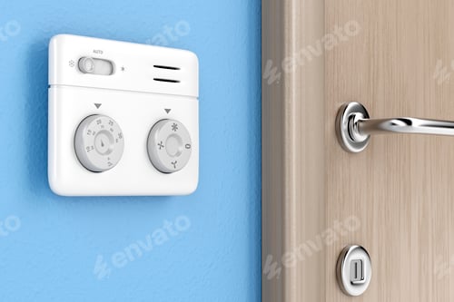 Preview: Thermostat on the wall