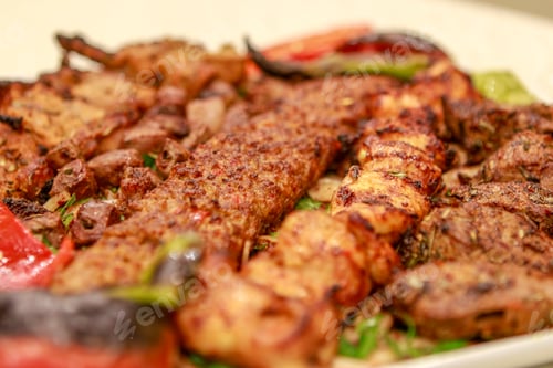 Preview: Traditional delicious Turkish foods; Adana kebab