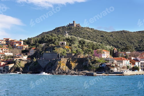 Preview: Fort Saint-Elme seen from Collioure, France
