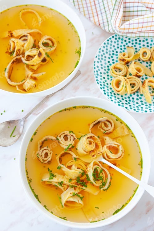 Preview: German pancake soup