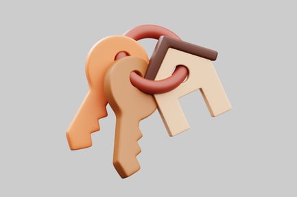 Preview: Cartoon home key set