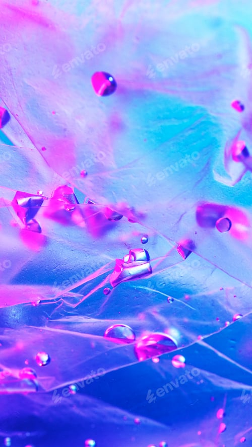 Preview: Vibrant neon purple liquid background