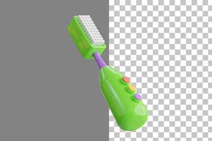 Preview: Electric Toothbrush 3D Icon