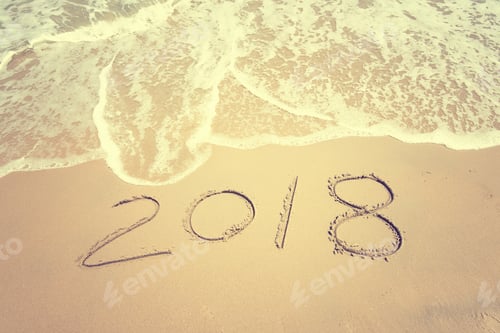 Preview: 2018 Written In Sand Write On Tropical Beach