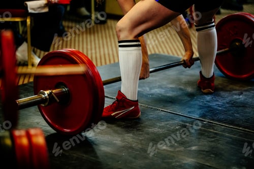 Preview: feet male athlete powerlifter