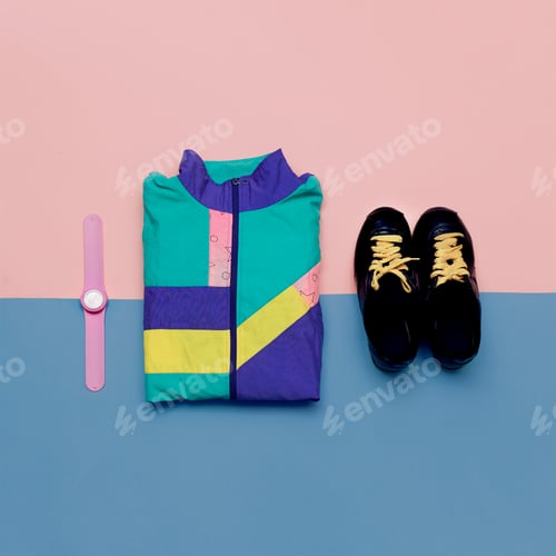 Preview: Vintage jacket, stylish shoes Watch Accessory Fashion Outfit Col