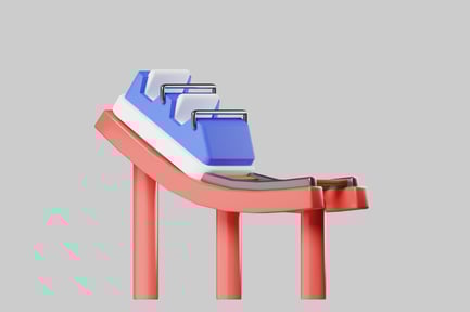 Preview: Cartoon rollercoaster toy