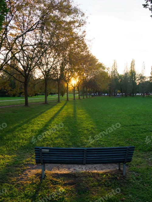 Preview: Sunset at Parco Nord, Milan, Italy