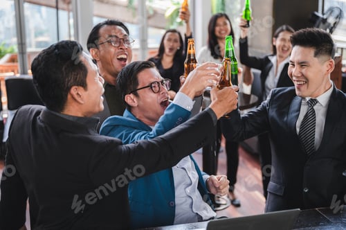 Preview: A celebration of business success and performance Business groups relax with wine