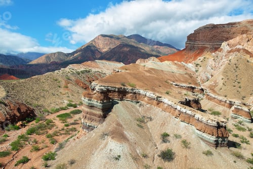Preview: Colorful mountains of Quebrada de las Conchas, Argentina
