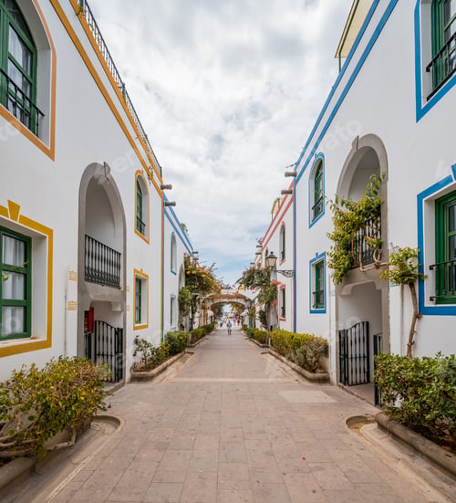 Preview: Puerto de Mogan, Gran Canaria, a beautiful, romantic town on Gran Canaria, Spain
