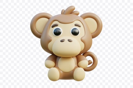 Preview: Funny Monkey Mascot