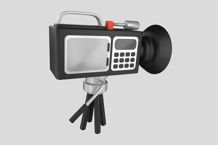 Preview: Old Camcorder 3D Illustration