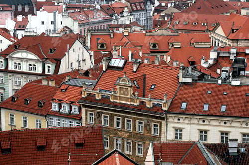 Preview: Old tiled roofs