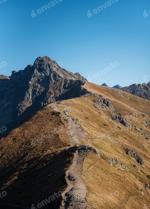 Preview: Mountain panorama of the Tatra Mountains from Kasprowy Wierch