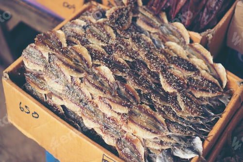 Preview: seafood in market