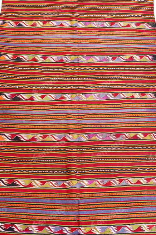 Preview: wool woven old antique Turkish rug